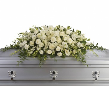 Heavenly Rest Casket Spray in Chehalis, WA | BENNY'S FLORIST & GREENHOUSE Heavenly Rest Casket Spray in Chehalis, WA | BENNY'S FLORIST & GREENHOUSE