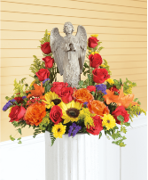 Heaven's Embrace Angel Tribute Arrangement Sympathy 