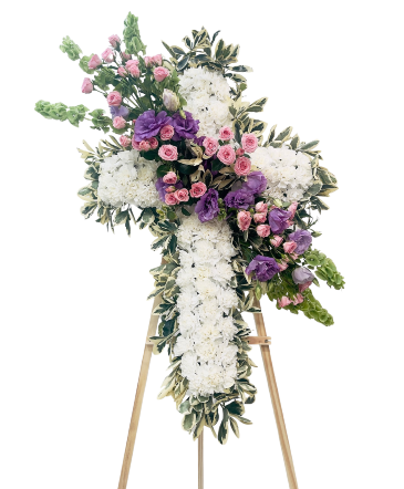 Heaven's Embrace Standing Spray in Tracy, CA | Araceli Floral