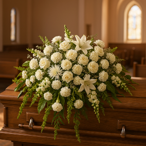 Heaven's Grace  Casket Spray