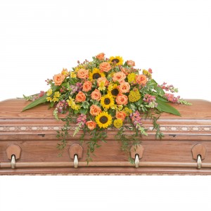 Heaven's Sunset Casket Spray Spray