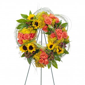 Heaven's Sunset Wreath Wreath
