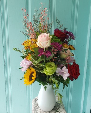 HELLO AUTUMN FLOWER ARRANGEMENT