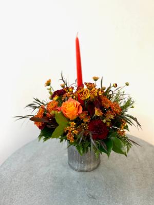 Hello Autumn Tin Centerpiece