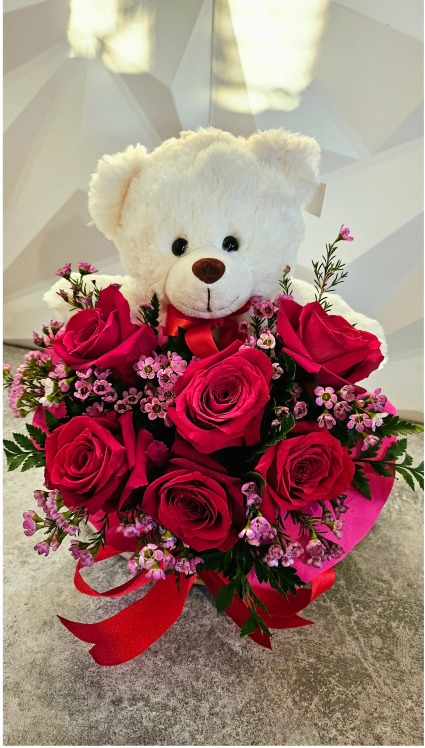 Hello Beary Beautiful Boquet 