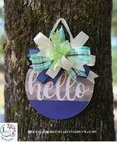 Hello Door Hanger 