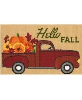 Hello Fall Outdoor Mat  / Kitchen Floor Mat  