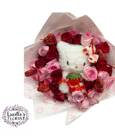 Hello kitty bouquet floral arrangment