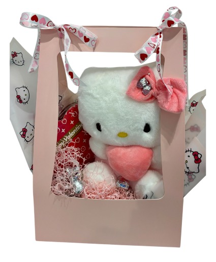 Hello Kitty Heart Plush Hello Kitty gift set