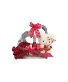 Hello kitty valentine bag floral arrangement
