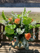 Hello Lovely  Tropical and Elegant vase arrangement