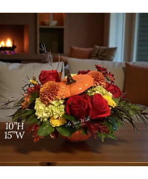 Hello Pumpkin  Arrangement 