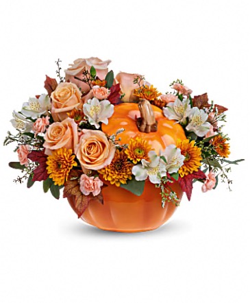 Hello Pumpkin Bouquet  in Forney, TX | Kim's Creations Flowers, Gifts and More