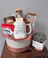 Hello Pumpkin Fall Gift Basket 