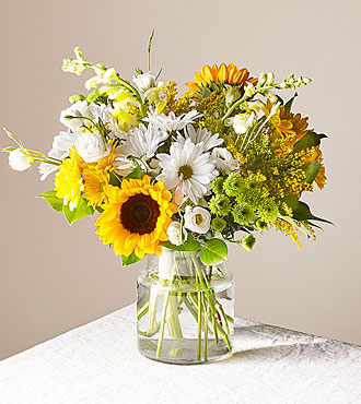Hello Sunshine Premium Clear Vase