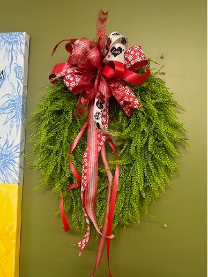 Hello Valentine's door decor