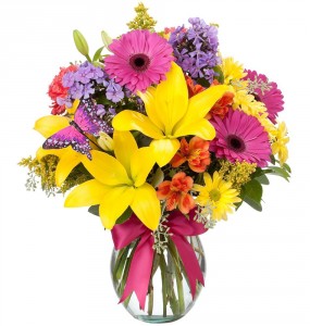 HELLO YELLOW Vase Arrangement