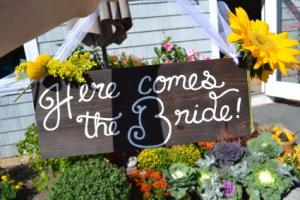 here comes the Bride wedding in Byfield, MA | Anastasia's Flowers on Main here comes the Bride wedding in Byfield, MA | Anastasia's Flowers on Main