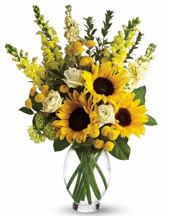 Here Comes The Sun  Vase in Spokane, WA | FOUR SEASONS PLANT & FLOWER SHOP