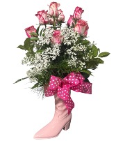 Here You Come Again fresh flowers