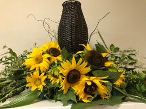 Hero Among Sunflowers Cremation and Memorial