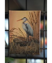 Heron  Acrylic on Canvas 