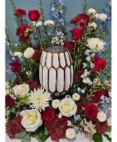 Heros Salute  Urn piece 