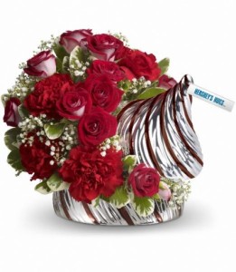 HERSHEY'S HUGS Bouquet Gift Arrangement in Los Angeles, CA | MY BELLA FLOWER HERSHEY'S HUGS Bouquet Gift Arrangement in Los Angeles, CA | MY BELLA FLOWER
