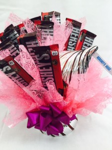Hershey's Kiss Candy Bouquet