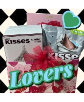 Hersheys kisses lovers  Gift Basket 