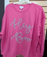 Hey Boo Sweatshirt  Gift Item