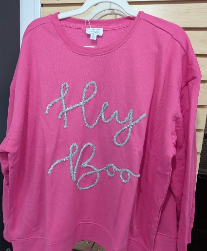 Hey Boo Sweatshirt  Gift Item