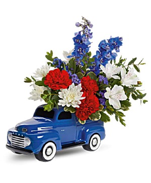  Heyday Ford Pickup Bouquet fresh floral arrangement