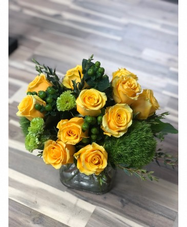 High and yellow  in Aurora, ON | Petal Me Sugar Florist