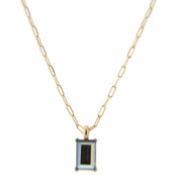 Hilary Necklaces, .5" Pendant 16 inch chain 