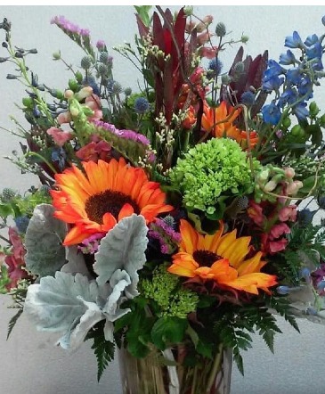 Hill Country Wildflowers - Designer's Choice Wildflowers for DAD in Ingram, TX | Showers Of Flowers