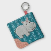 Hippo Crinkle Teether Gift