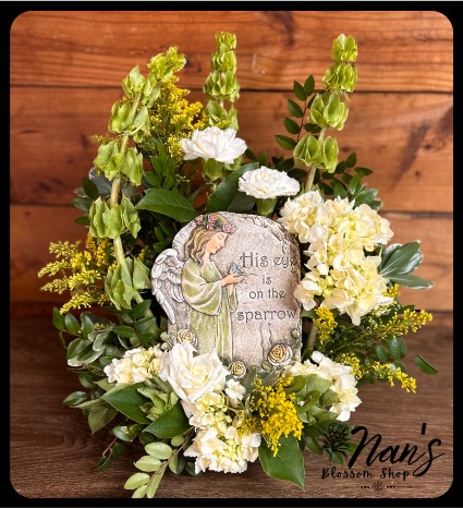 His eye is on the sparrow 