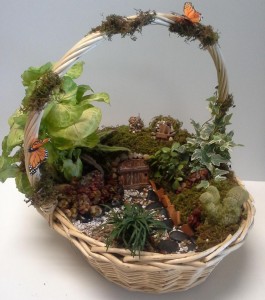 Hobbit Shire mixed succulent planter/ art in Webster, TX | La Mariposa Flowers Hobbit Shire mixed succulent planter/ art in Webster, TX | La Mariposa Flowers