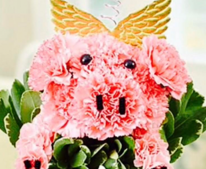 Hogs and Kisses Mixed Floral