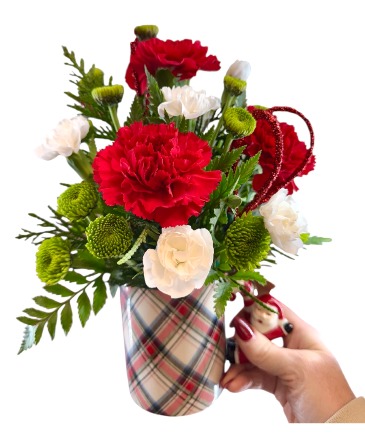 HOILIDAY CUP OF CHEER Double "R" Exclusive  in Jacksonville, AR | DOUBLE R FLORIST