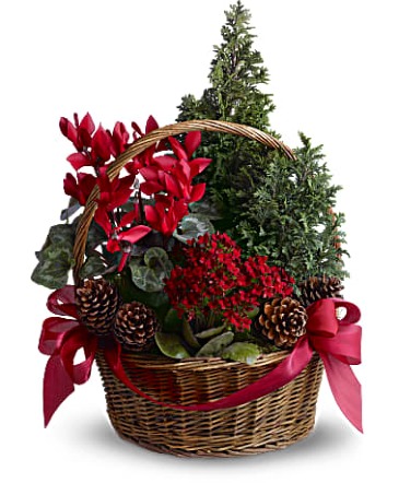 HOLIDAY BASKET Basket in Saint Charles, IL | Eclectic Garden HOLIDAY BASKET Basket in Saint Charles, IL | Eclectic Garden