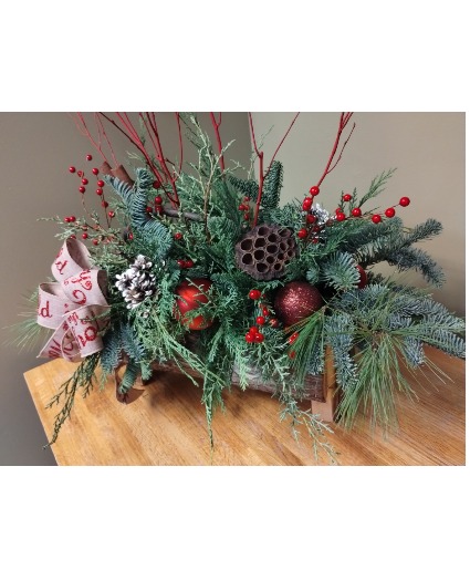 Holiday Basket outside basket