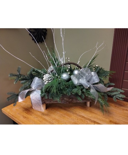 Holiday Basket outside basket