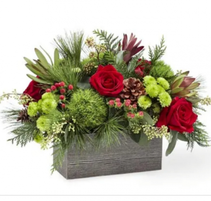 Holiday bliss Fresh arrangement