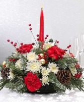 HOLIDAY CELEBRATION  CENTERPIECE 