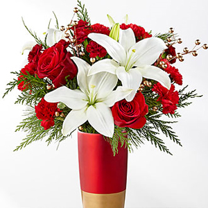 Holiday Celebrations Bouquet Holiday Floral Arrangement