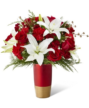 Holiday Celebrations Vase   in Glen Burnie, MD | FORGET ME NOT FLOWERS AND GIFTS