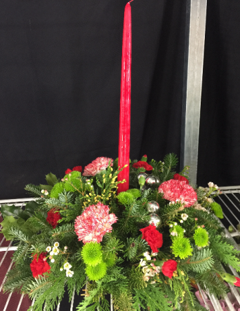 Holiday Centerpiece Handmade In Our Shop!