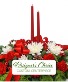 Holiday Centerpiece with Candles 